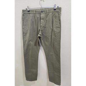 Wallace and Barnes Officer Chino, Di Sondrio, 32x32, Green J Crew Slim Fit pants
